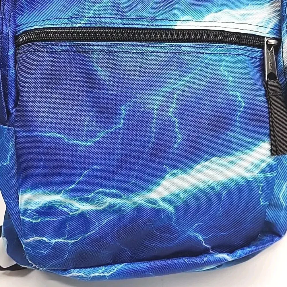 Jansport Trans Backpack Bag Tote Electric Lightning School 18